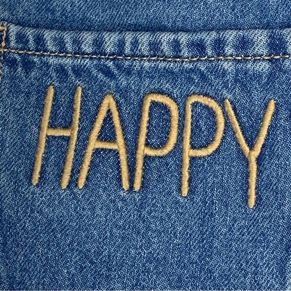 Wild Fable NWT Highest Rise Mom Shorts Blue 5 Working Pockets Size 4 - Picture 5 of 9